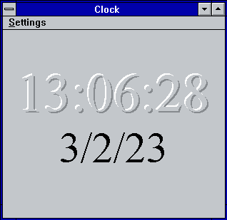 Digital clock